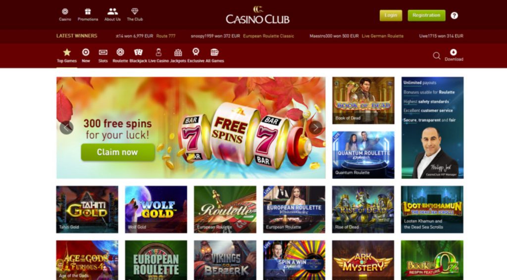 Casino club online spielen